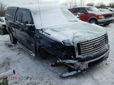 2012 Ford F150 F150 Super, blue — VIN 1FTFX1ET0CFC93401, Copart