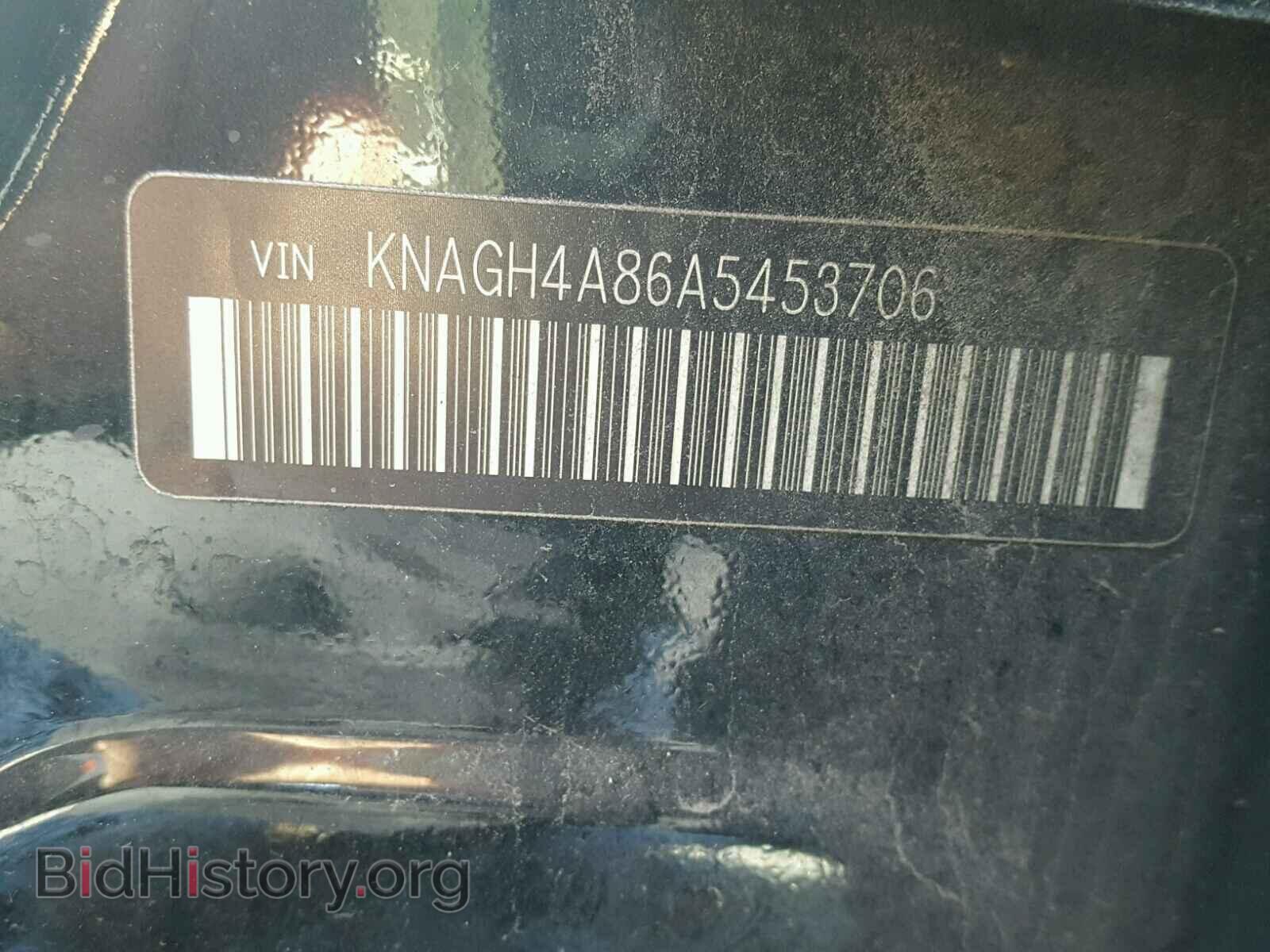 2010 KIA OPTIMA - VIN: KNAGH4A86A5453706 - Photo 10