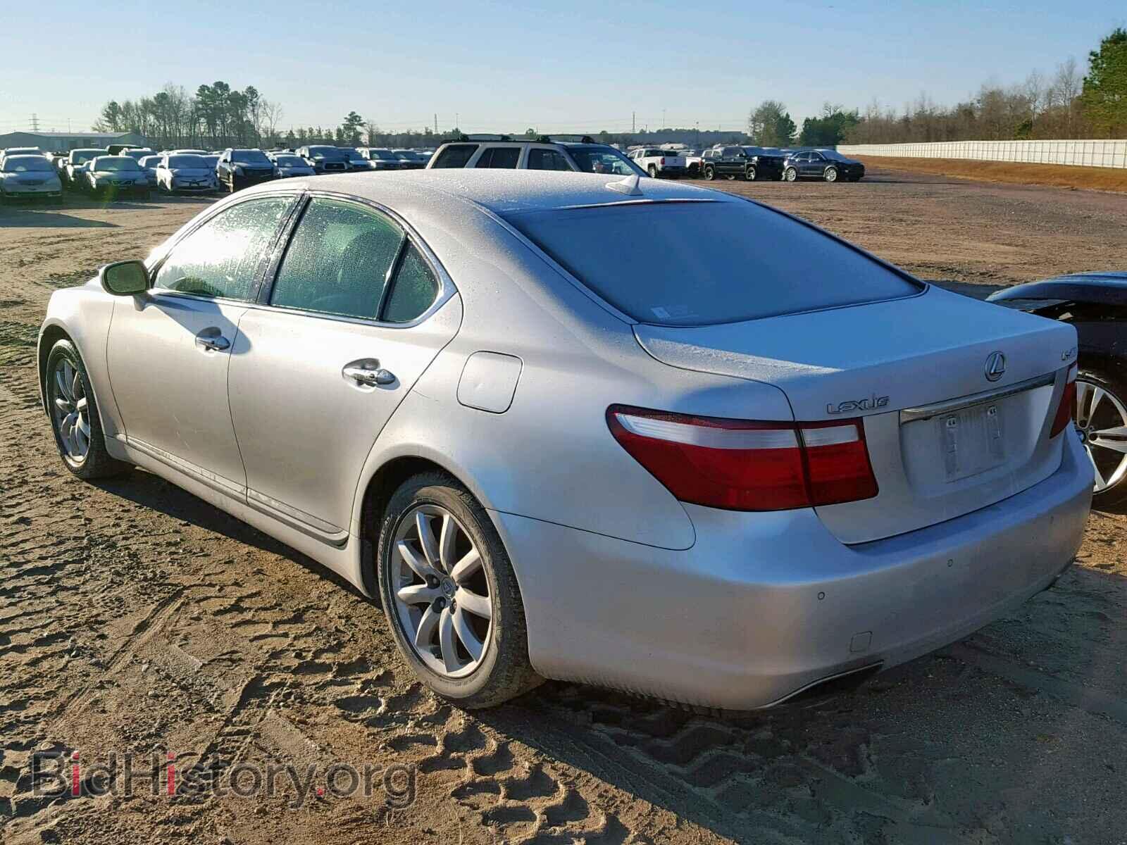 2007 LEXUS LS460 - VIN: JTHBL46F475046221 - Фото 3