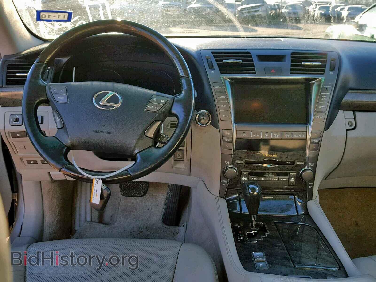 2007 LEXUS LS460 - VIN: JTHBL46F475046221 - Фото 9
