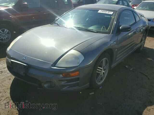 2003 MITSUBISHI ECLIPSE - VIN: 4A3AC74H53E077293 - Фото 2