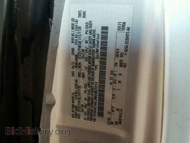 2011 FORD ECONOLINE - VIN: 1FBNE3BL4BDB01512 - Фото 10
