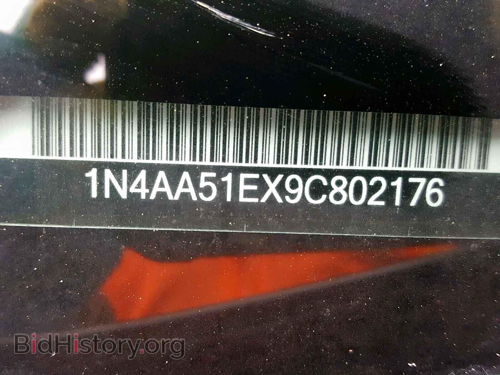 2009 NISSAN MAXIMA S - VIN: 1N4AA51EX9C802176 - Фото 10