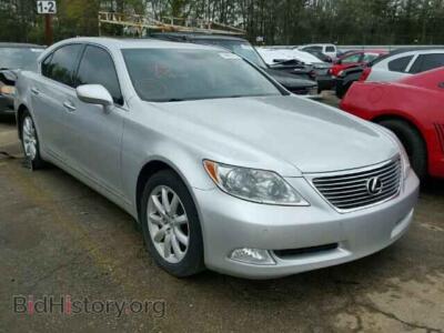 2008 Lexus LS460 LS 460, серебристый — VIN JTHBL46F885075514, Copart