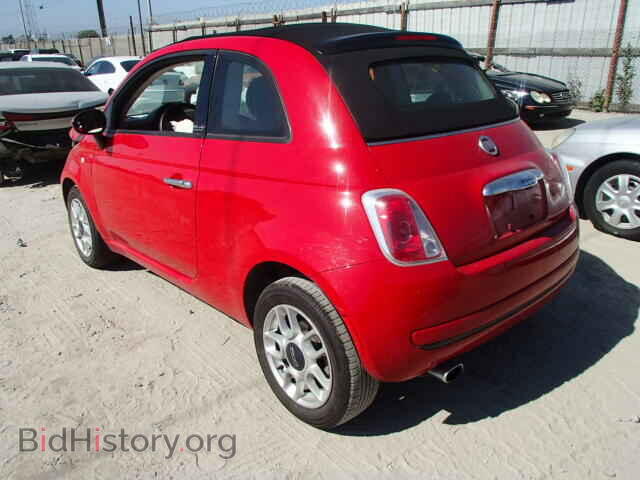 2012 FIAT 500 - VIN: 3C3CFFDR4CT129944 - Фото 3