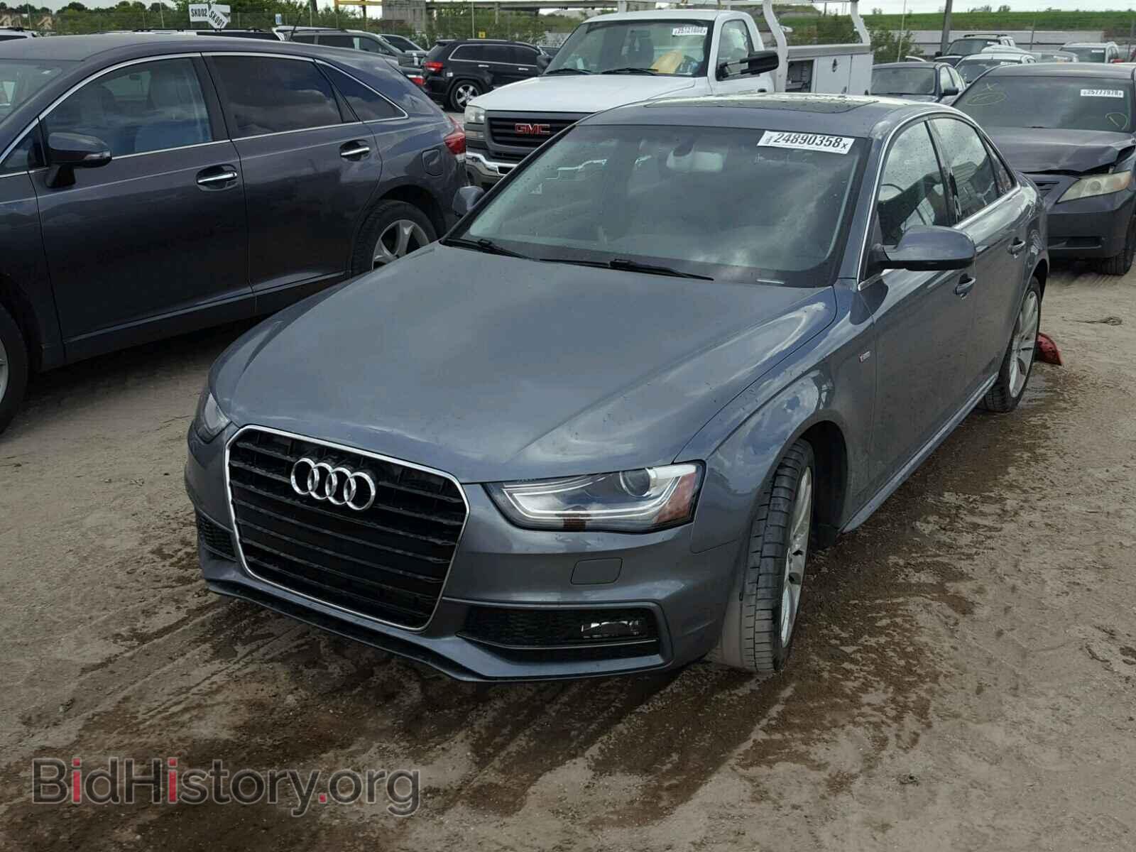 2014 AUDI A4 - VIN: WAUAFAFLXEN024887 - Фото 2