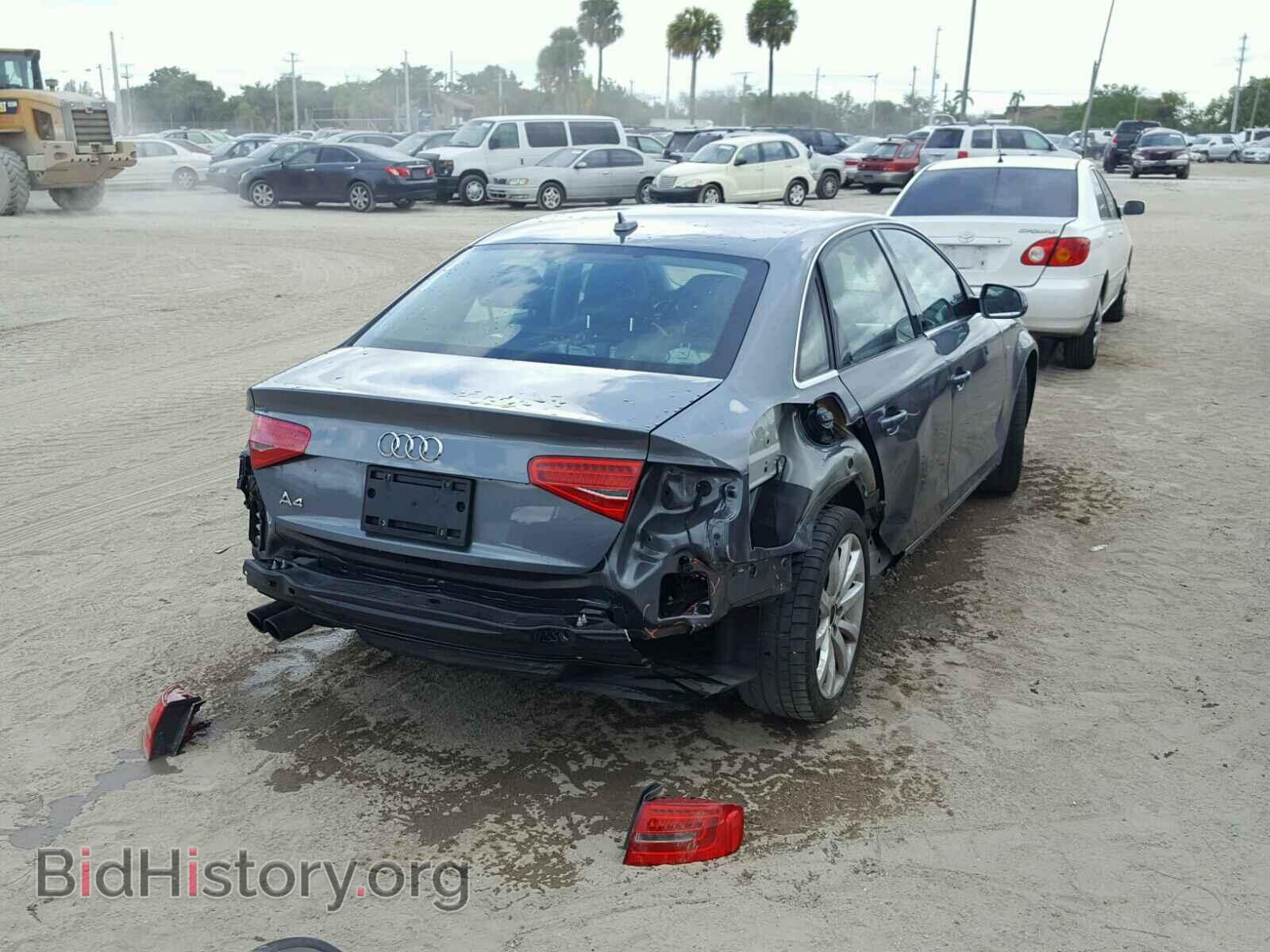 2014 AUDI A4 - VIN: WAUAFAFLXEN024887 - Фото 4