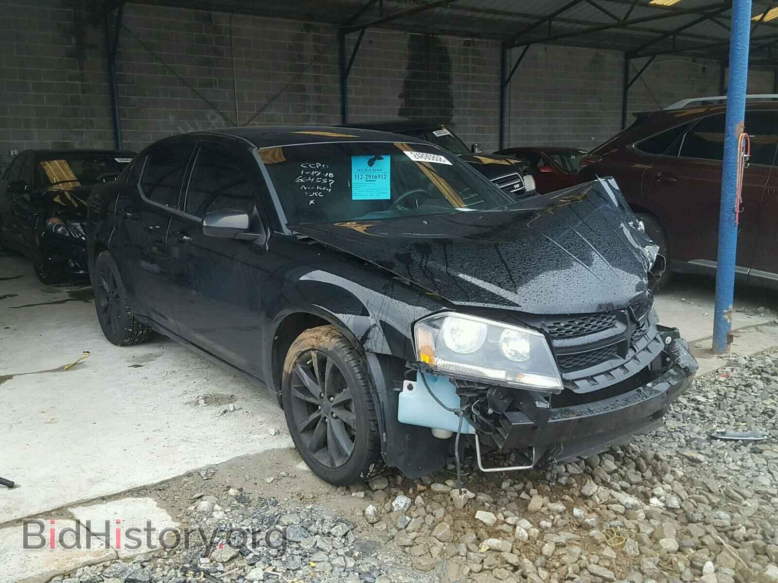 Фотография 1C3CDZCB2DN664557 - DODGE AVENGER 2013