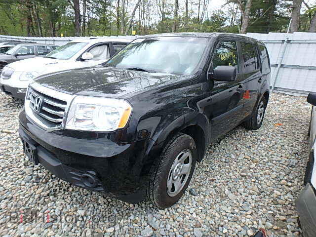 2012 HONDA PILOT - VIN: 5FNYF4H29CB036063 - Фото 2
