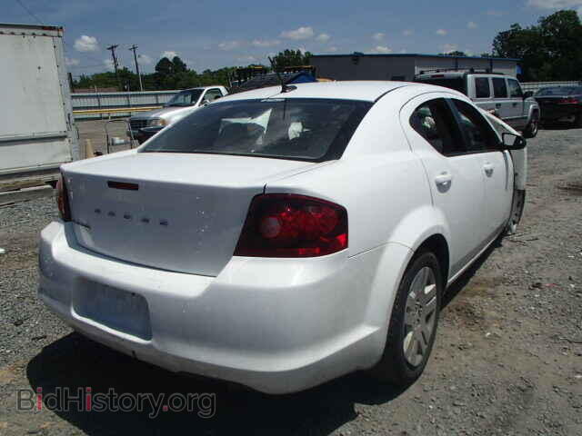 2014 DODGE AVENGER - VIN: 1C3CDZAB8EN161622 - Фото 4