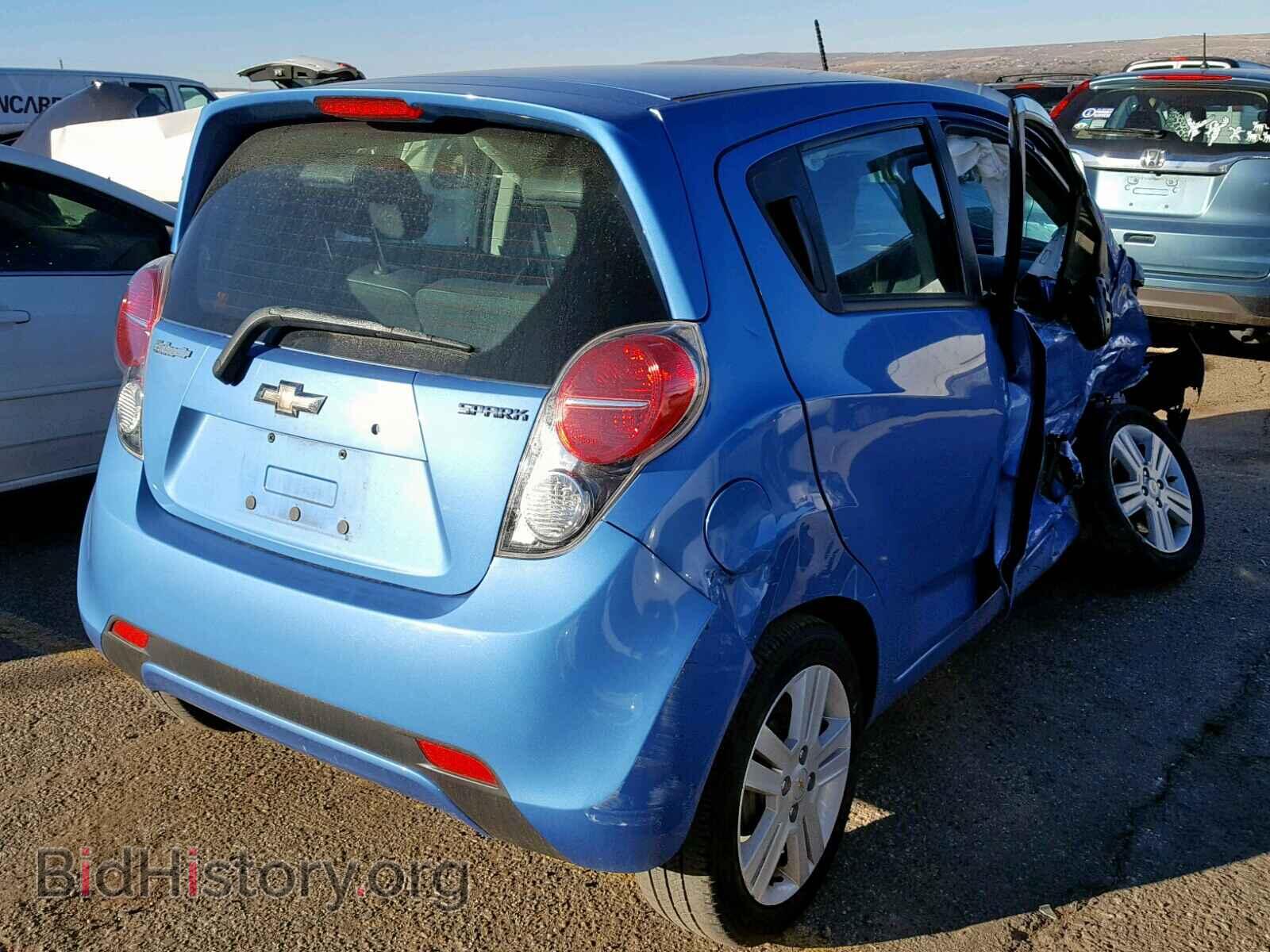 2014 CHEVROLET SPARK - VIN: KL8CB6S94EC560866 - Фото 4
