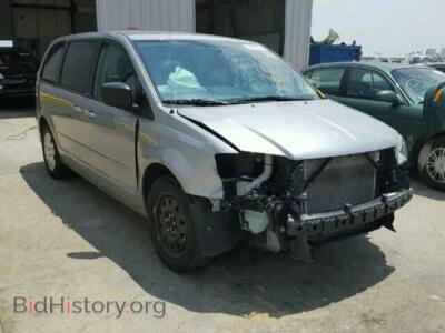 2014 Dodge CARAVAN Grand Cara, gray — VIN 2C4RDGBG4ER288049, Copart