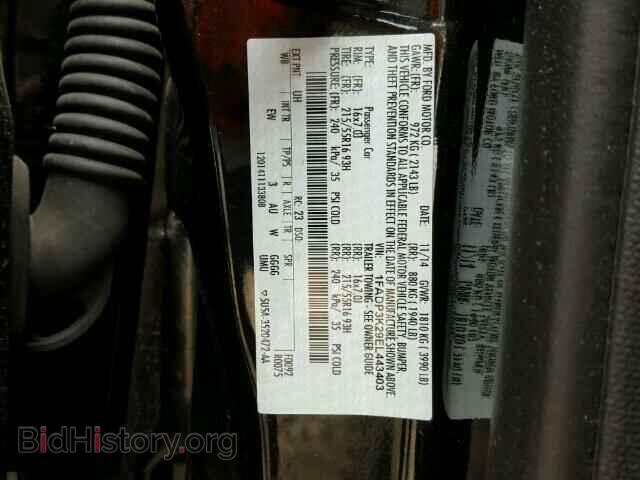 2014 FORD FOCUS - VIN: 1FADP3K29EL443403 - Photo 10
