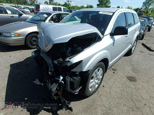 2014 DODGE JOURNEY - VIN: 3C4PDCAB2ET276629 - Фото 2