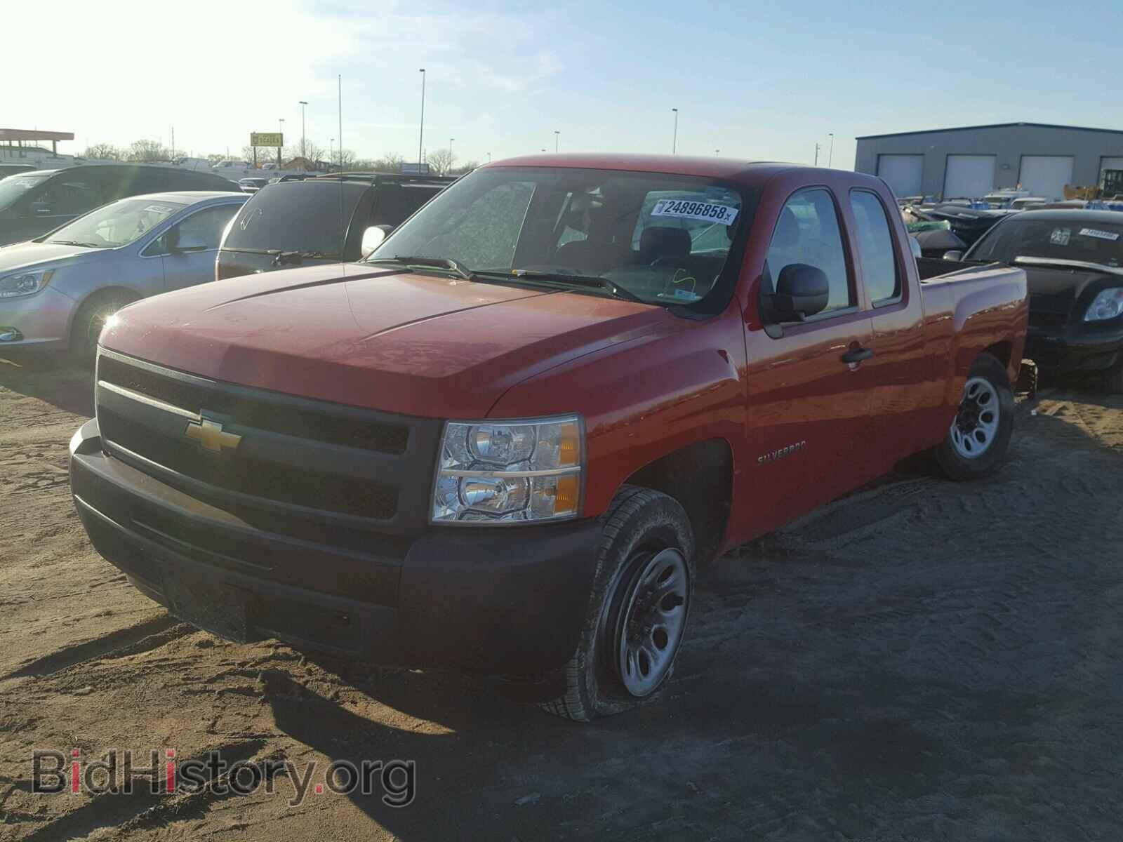2011 CHEVROLET SILVERADO - VIN: 1GCRCPEX7BZ452801 - Фото 2