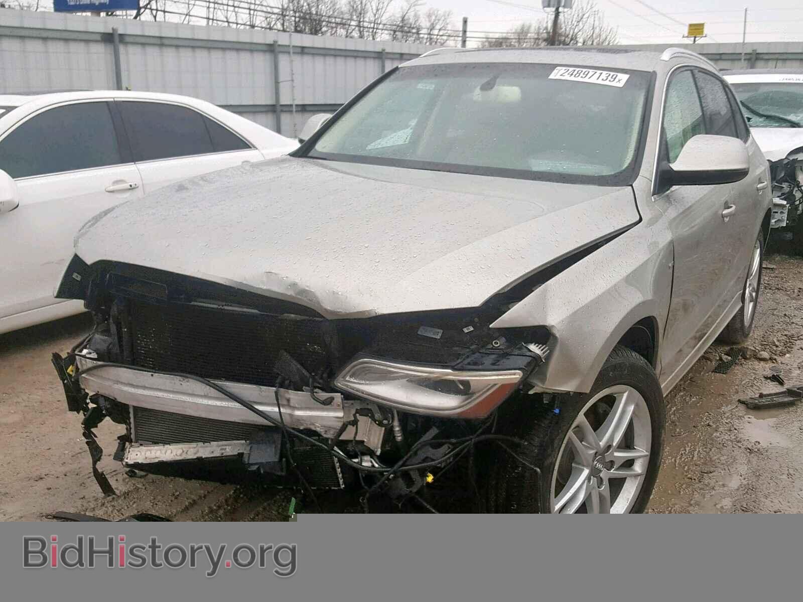 2013 AUDI Q5 - VIN: WA1DGAFP2DA054207 - Фото 2