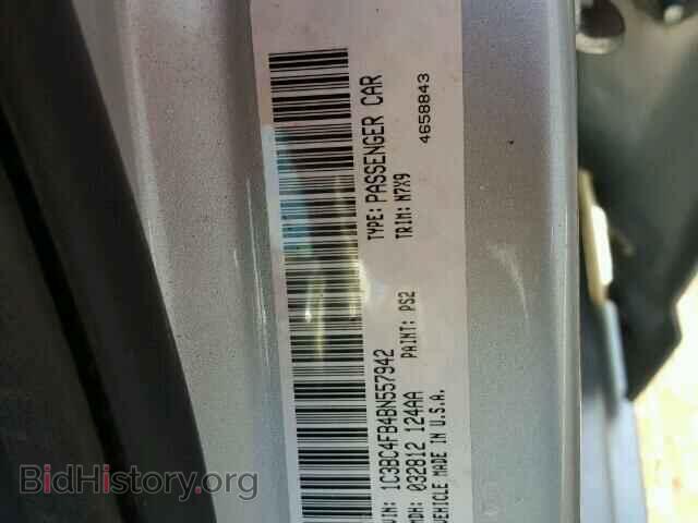 2011 CHRYSLER 200 - VIN: 1C3BC4FB4BN557942 - Фото 10