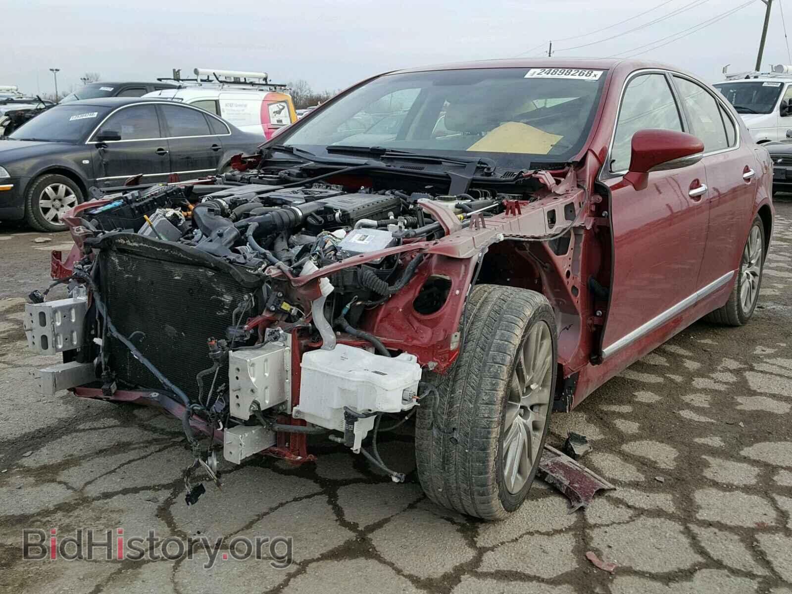 2014 LEXUS LS460 - VIN: JTHBL5EF2E5130901 - Фото 2