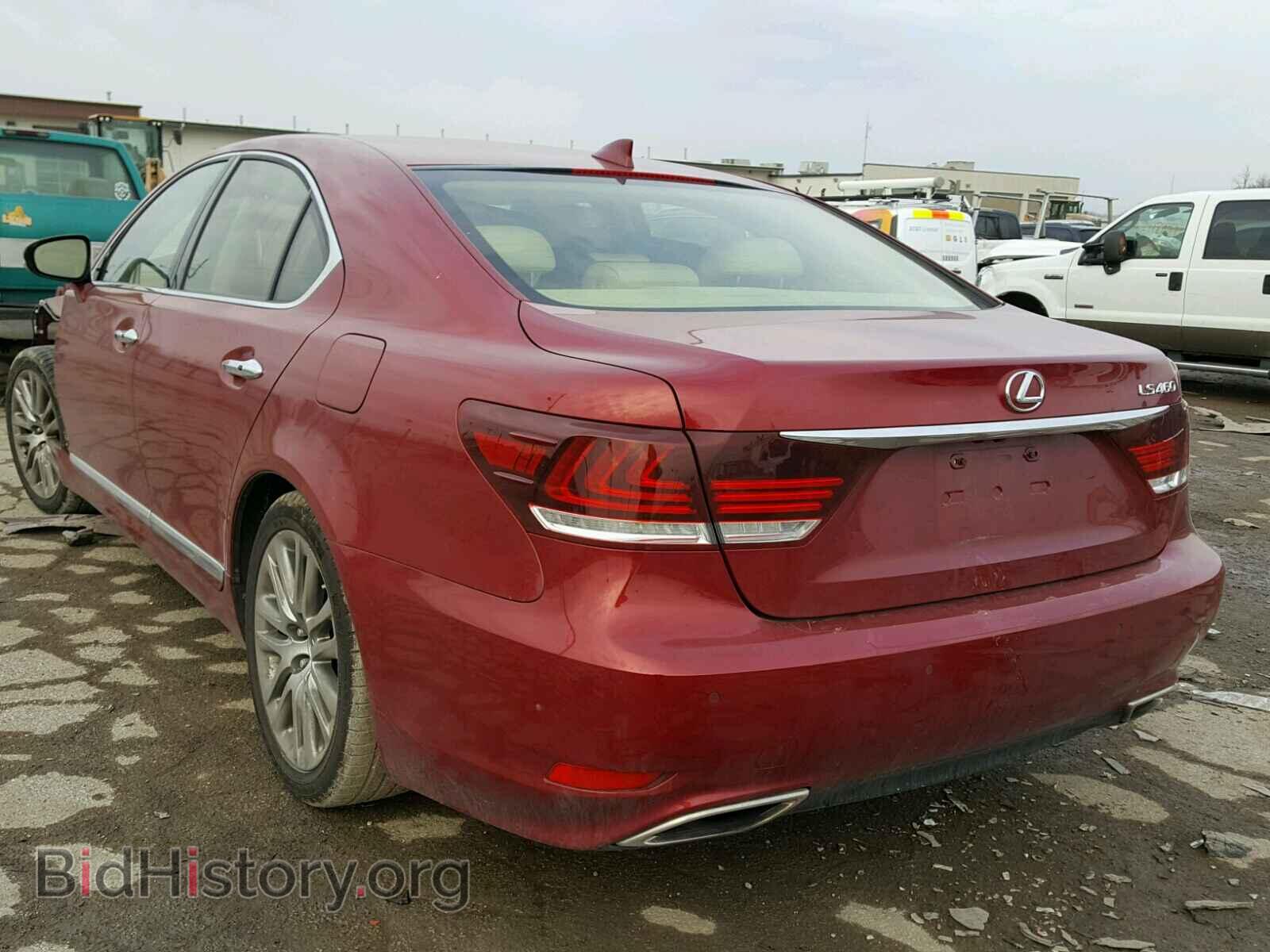 2014 LEXUS LS460 - VIN: JTHBL5EF2E5130901 - Фото 3