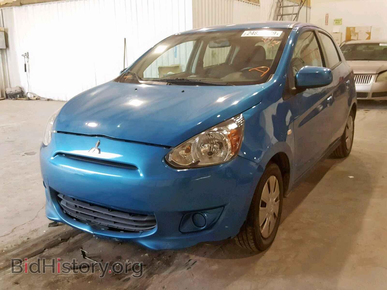 2015 MITSUBISHI MIRAGE - VIN: ML32A3HJ4FH038459 - Фото 2
