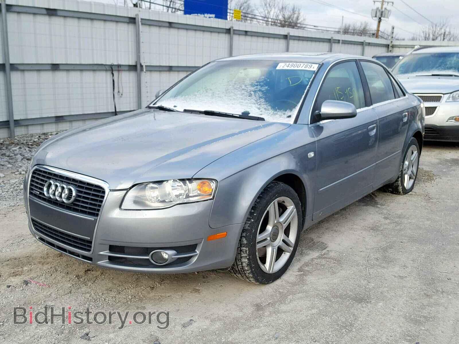 2007 AUDI A4 - VIN: WAUDF78E77A128097 - Фото 2
