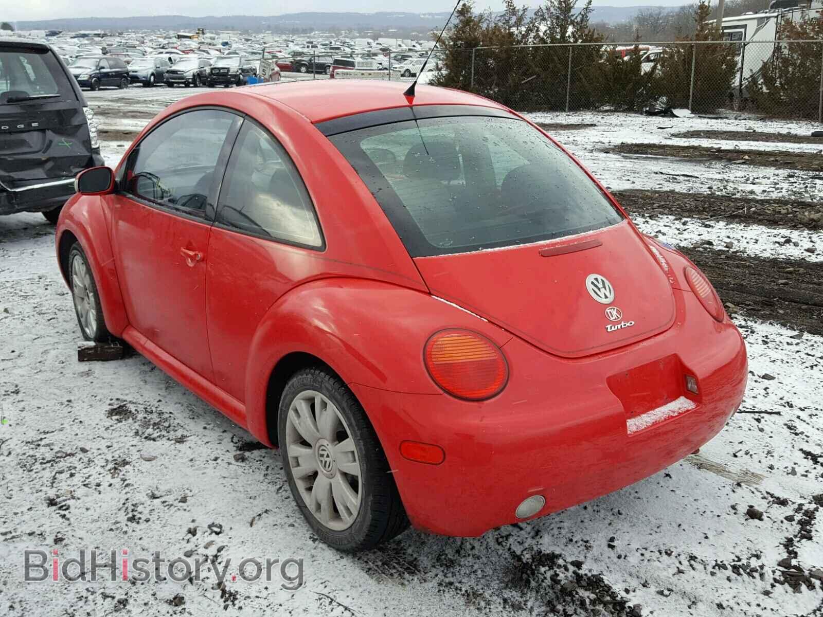 2003 VOLKSWAGEN BEETLE - VIN: 3VWCD21C63M439806 - Фото 3