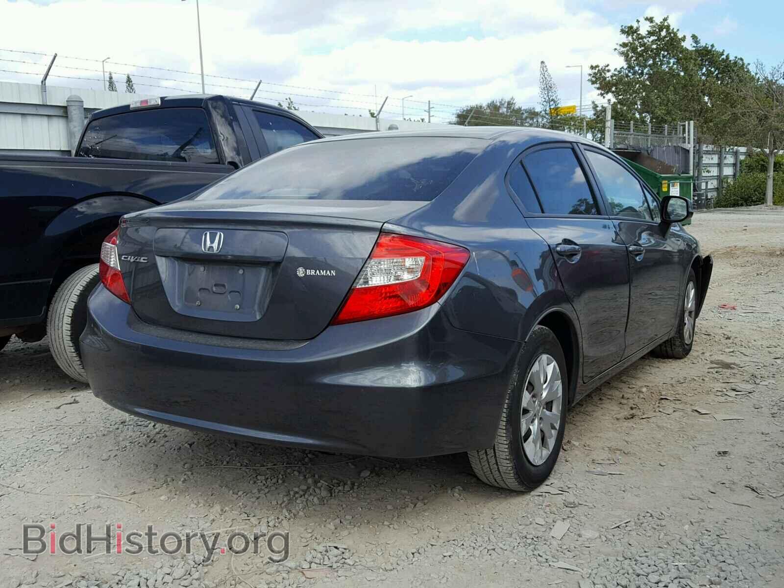 2012 HONDA CIVIC - VIN: 2HGFB2F56CH332447 - Фото 4