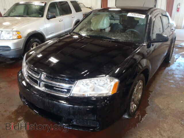 2011 DODGE AVENGER - VIN: 1B3BD4FB6BN558973 - Фото 2