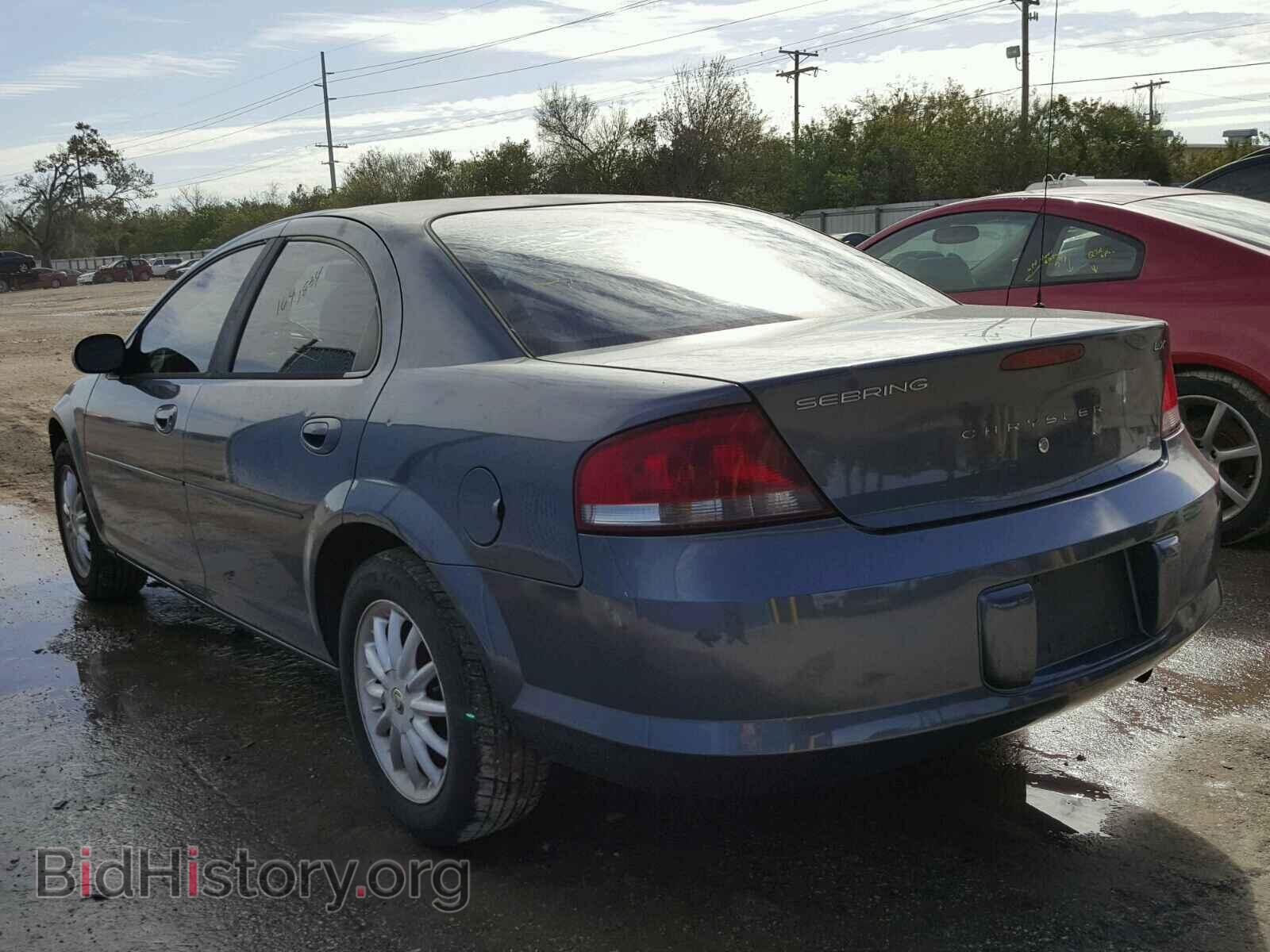 2003 CHRYSLER SEBRING - VIN: 1C3EL46X33N502649 - Фото 3
