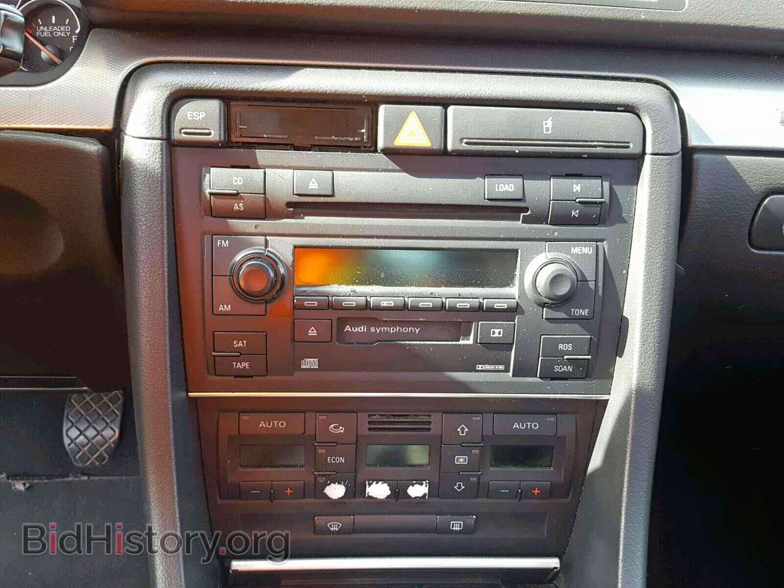 2005 AUDI A4 - VIN: WAULC68E15A040870 - Фото 9
