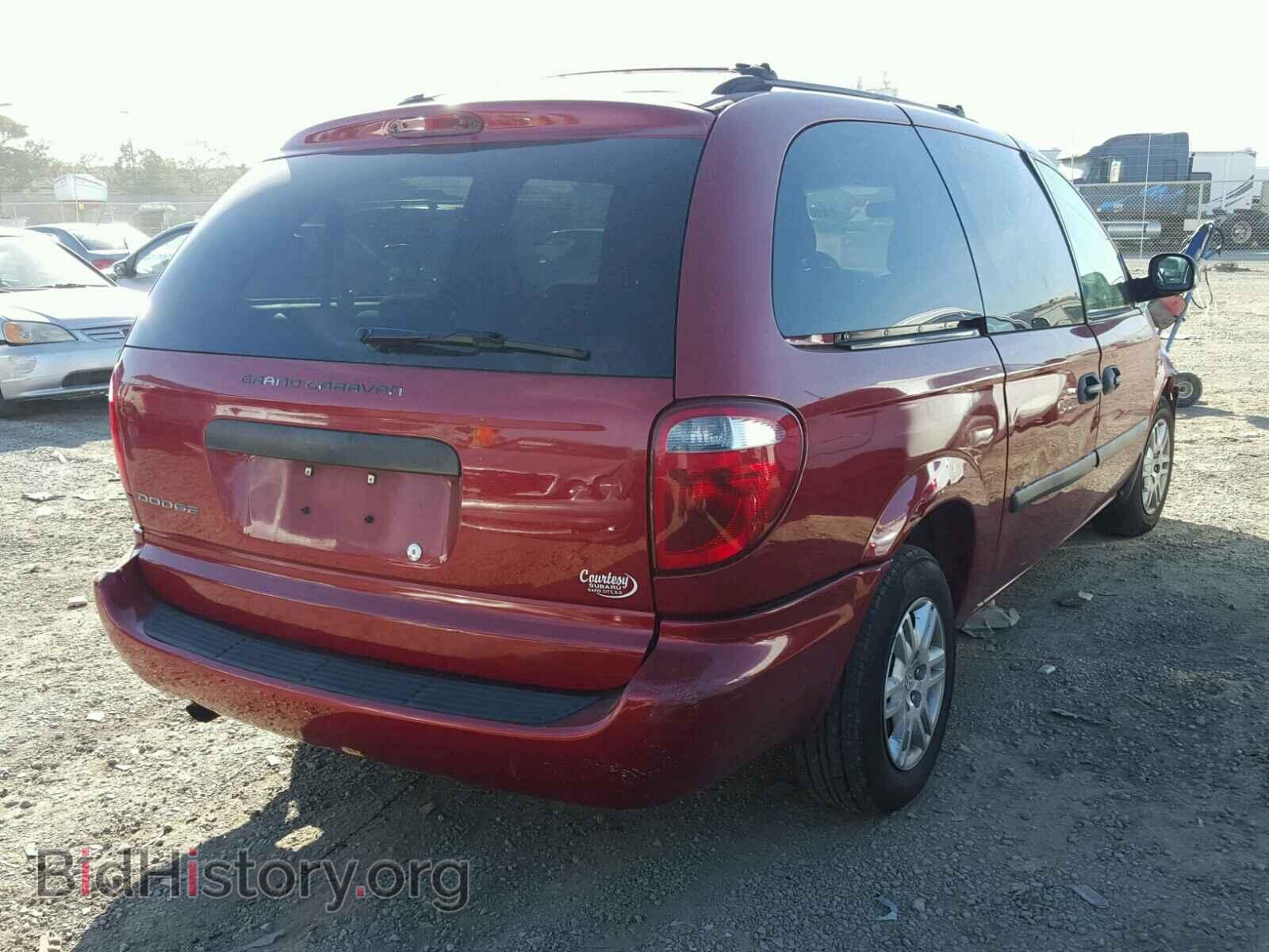 2006 DODGE CARAVAN - VIN: 1D4GP24R96B677448 - Фото 4