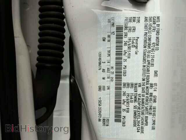 2014 FORD FOCUS - VIN: 1FADP3E2XEL364124 - Photo 10
