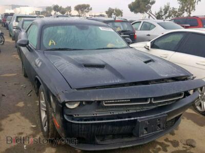 2017 Dodge CHALLENGER, black — VIN 2C3CDZAG7HH658864, Copart