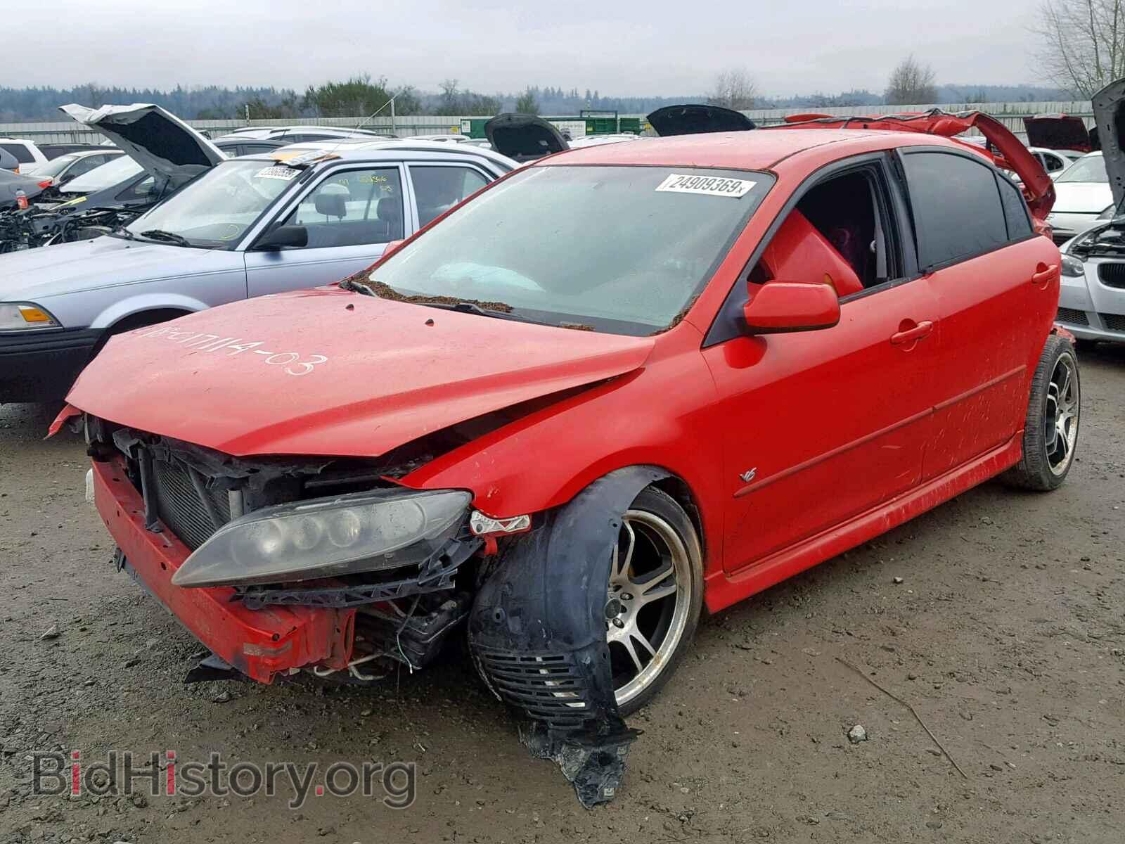 2005 MAZDA 6 - VIN: 1YVHP84DX55M19472 - Фото 2