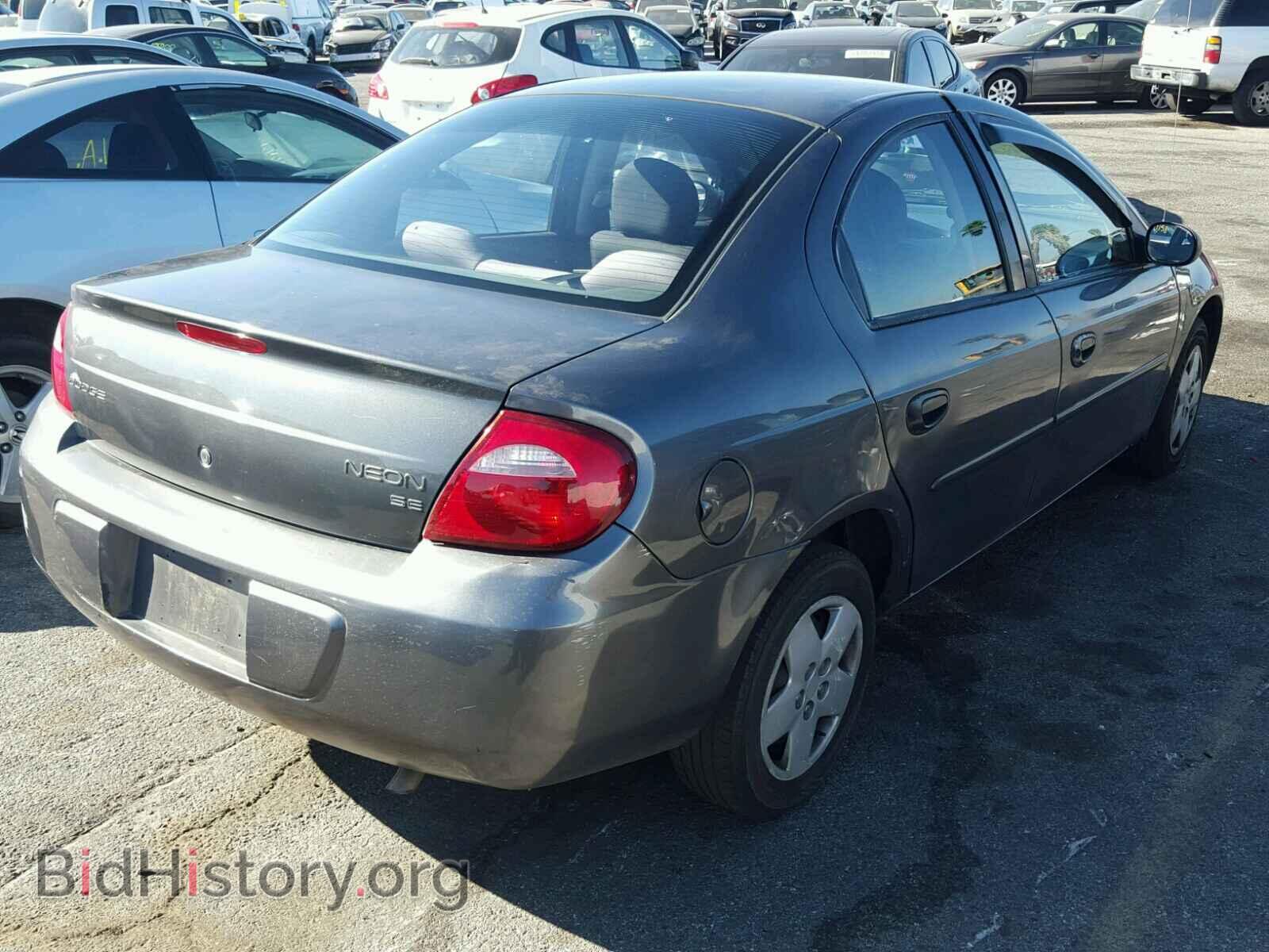 2003 DODGE NEON - VIN: 1B3ES26C13D184649 - Фото 4