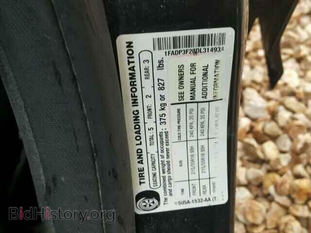 2013 FORD FOCUS - VIN: 1FADP3F28DL314934 - Photo 10