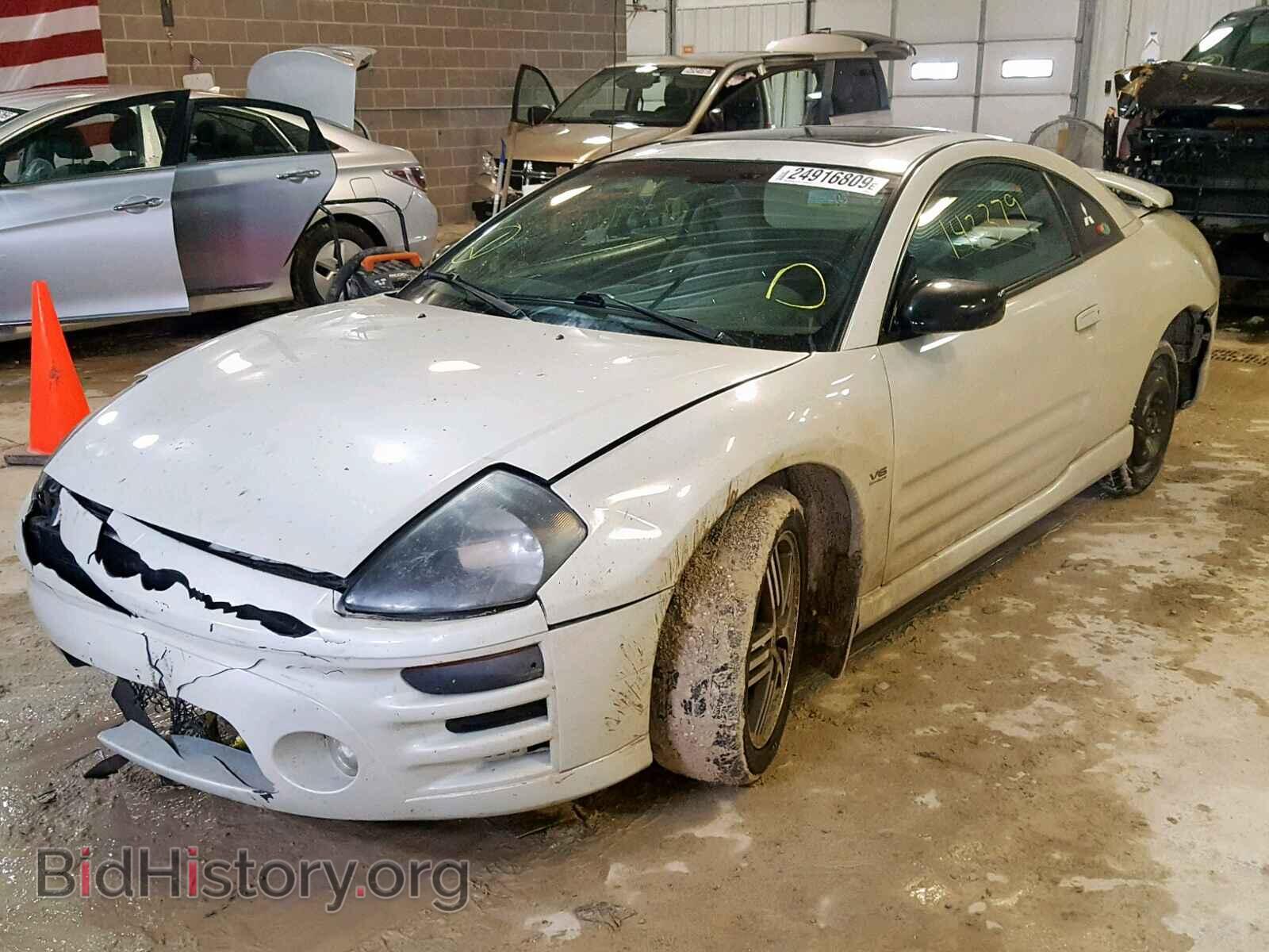 2003 MITSUBISHI ECLIPSE - VIN: 4A3AC74H73E020531 - Фото 2