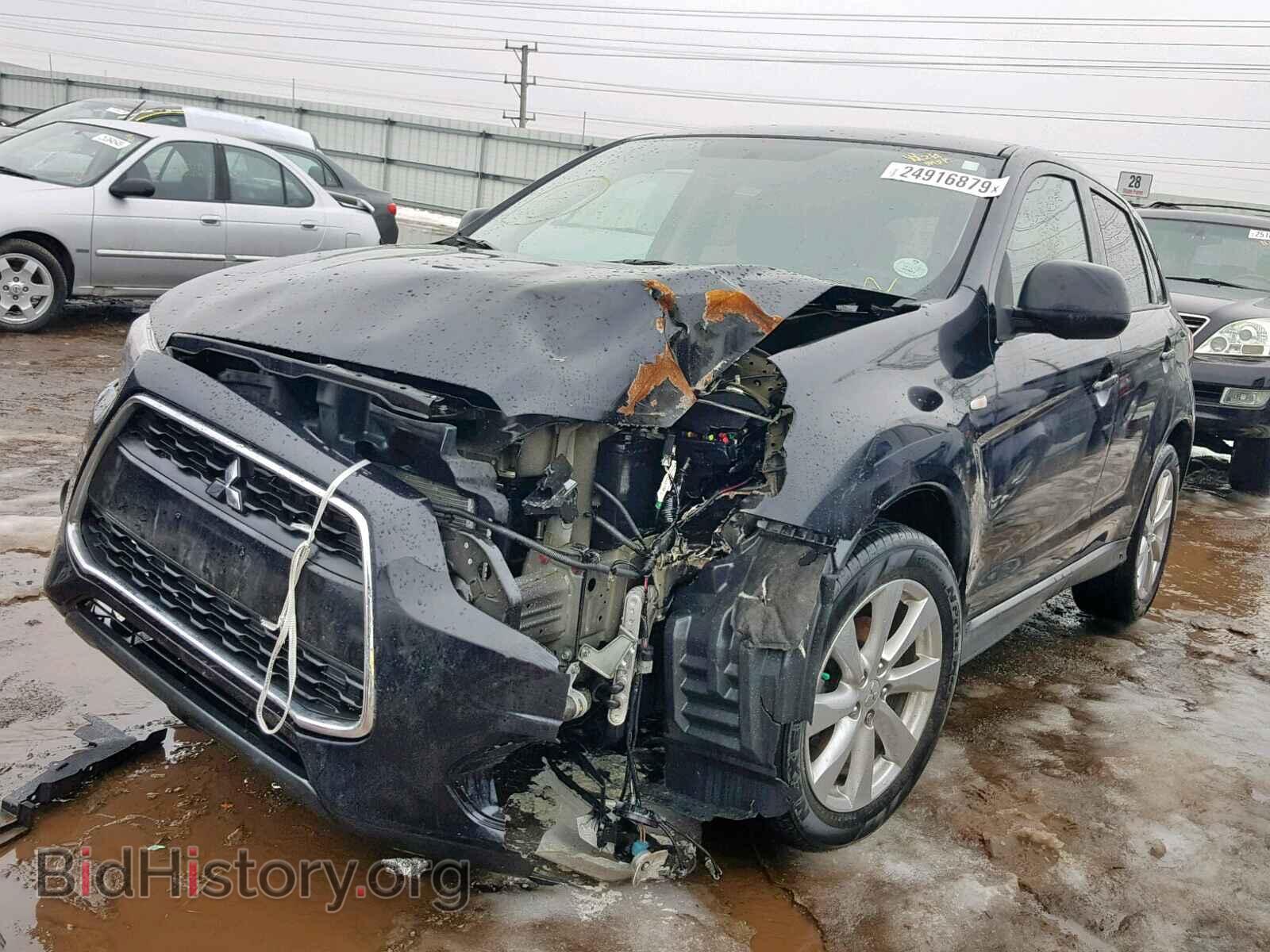 2015 MITSUBISHI OUTLANDER - VIN: 4A4AP3AU4FE007864 - Фото 2