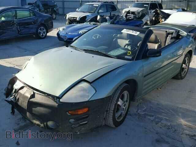 2003 MITSUBISHI ECLIPSE - VIN: 4A3AE45G83E060664 - Фото 2