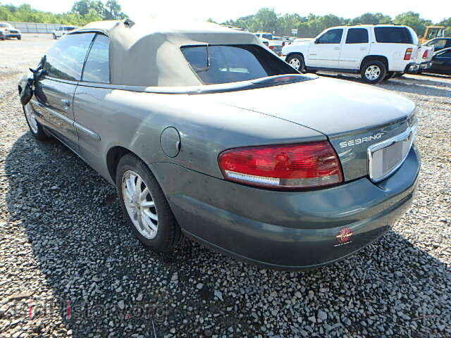 2002 CHRYSLER SEBRING - VIN: 1C3EL45R12N329778 - Фото 3