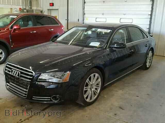 2013 AUDI A8 - VIN: WAUR2AFD4DN026883 - Фото 2