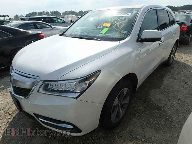 2014 ACURA MDX - VIN: 5FRYD3H28EB002973 - Photo 2