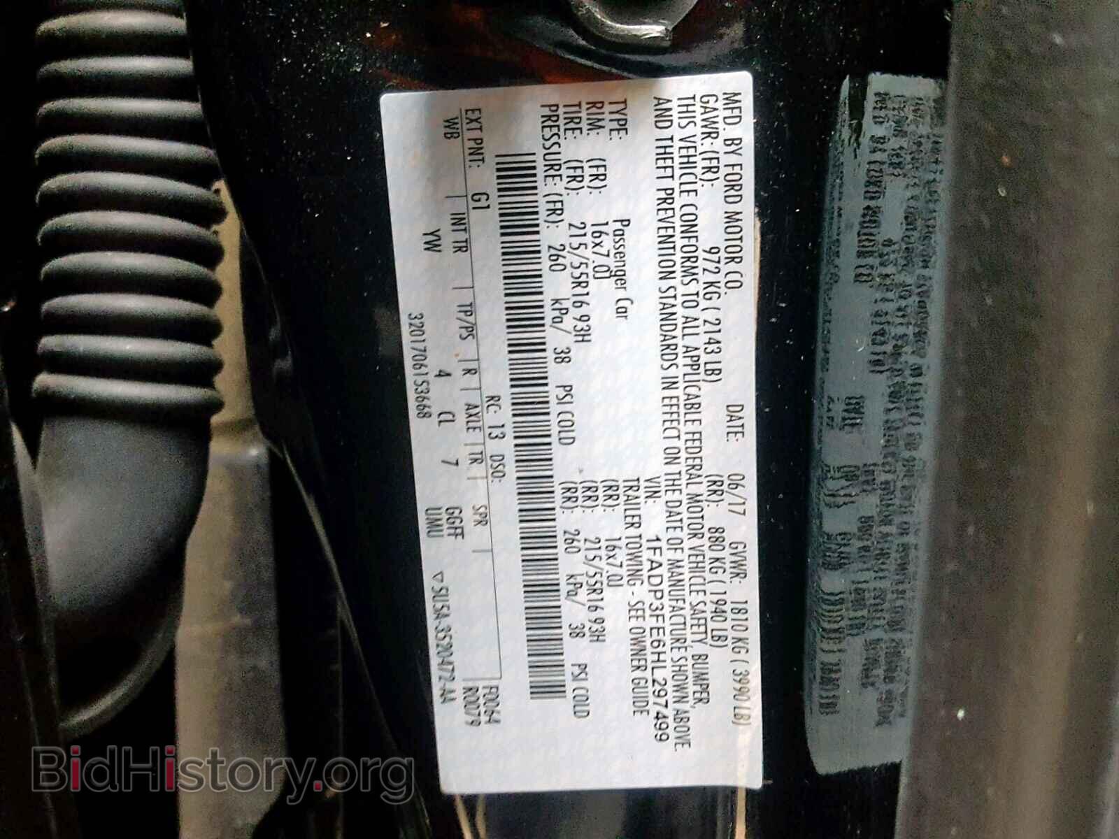 2017 FORD FOCUS SE - VIN: 1FADP3FE6HL297499 - Photo 10