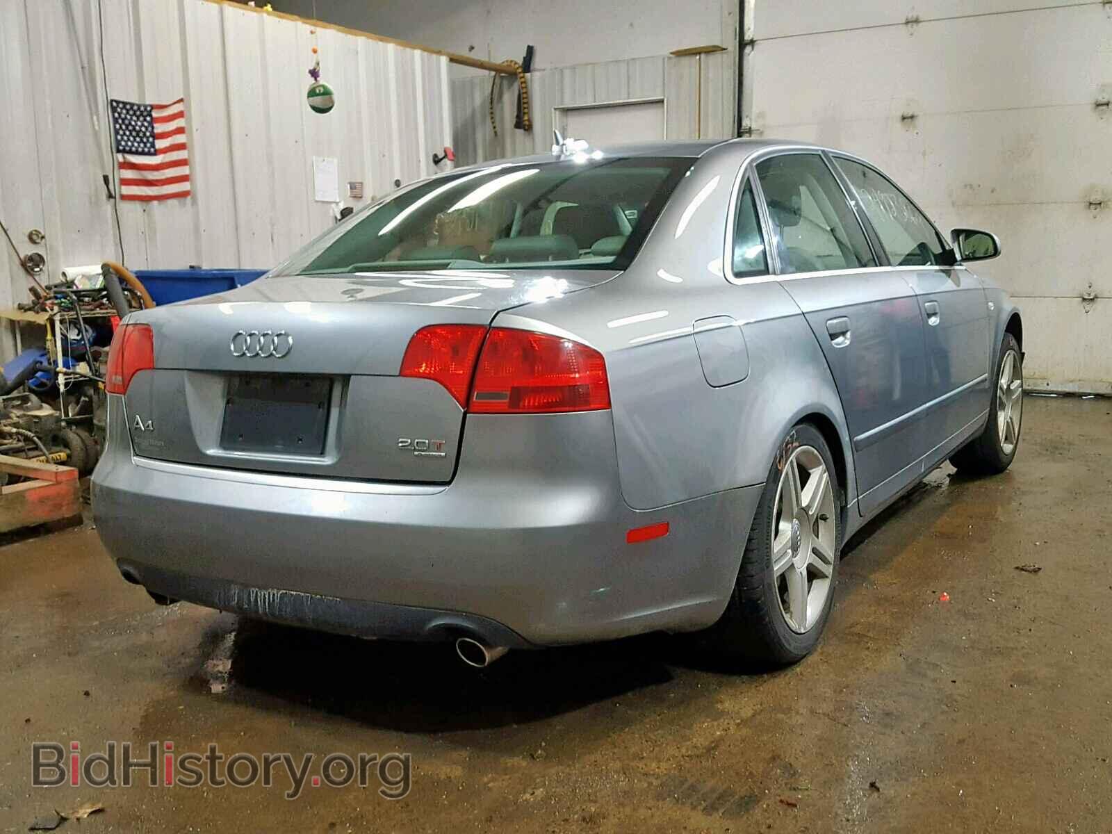 2006 AUDI A4 - VIN: WAUDF78E96A273396 - Фото 4