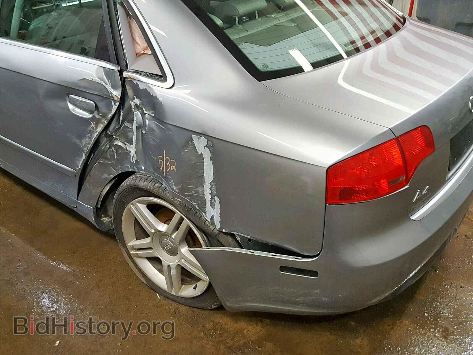 2006 AUDI A4 - VIN: WAUDF78E96A273396 - Фото 9