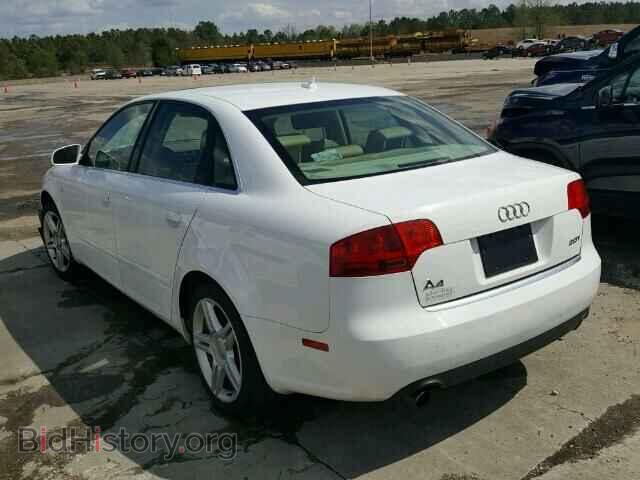 2007 AUDI A4 - VIN: WAUAF78E27A141827 - Фото 3