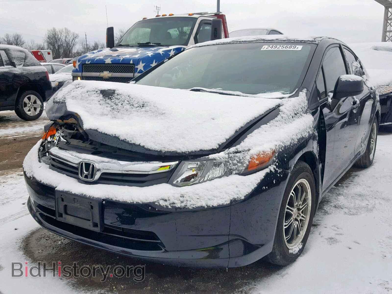 2012 HONDA CIVIC LX - VIN: 19XFB2F55CE035891 - Фото 2