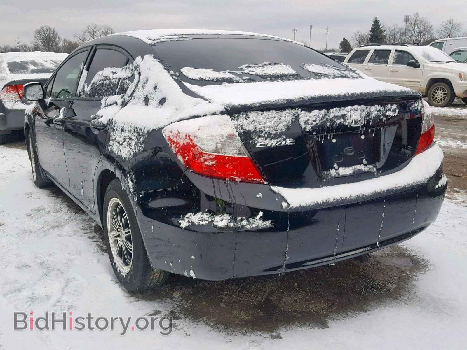 2012 HONDA CIVIC LX - VIN: 19XFB2F55CE035891 - Фото 3