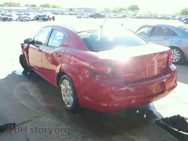 2014 DODGE AVENGER - VIN: 1C3CDZAB4EN105466 - Фото 3