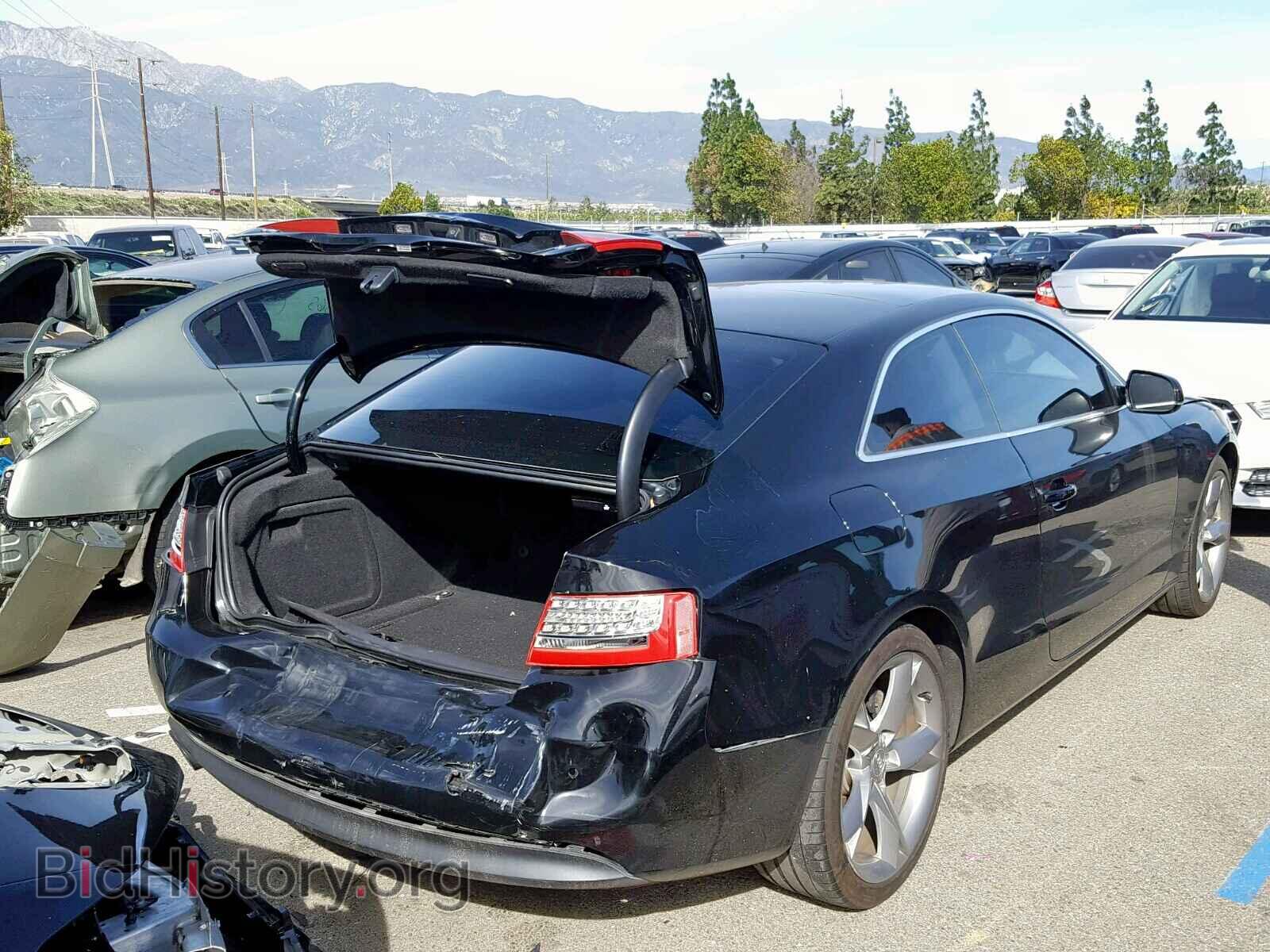 2012 AUDI A5 PREMIUM - VIN: WAULFAFR3CA006636 - Photo 4